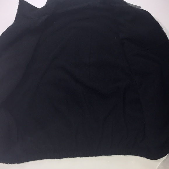 Port Authority Vest Reversible BAE Logo Green Slick Material w black Fleece 2XL - Picture 8 of 11